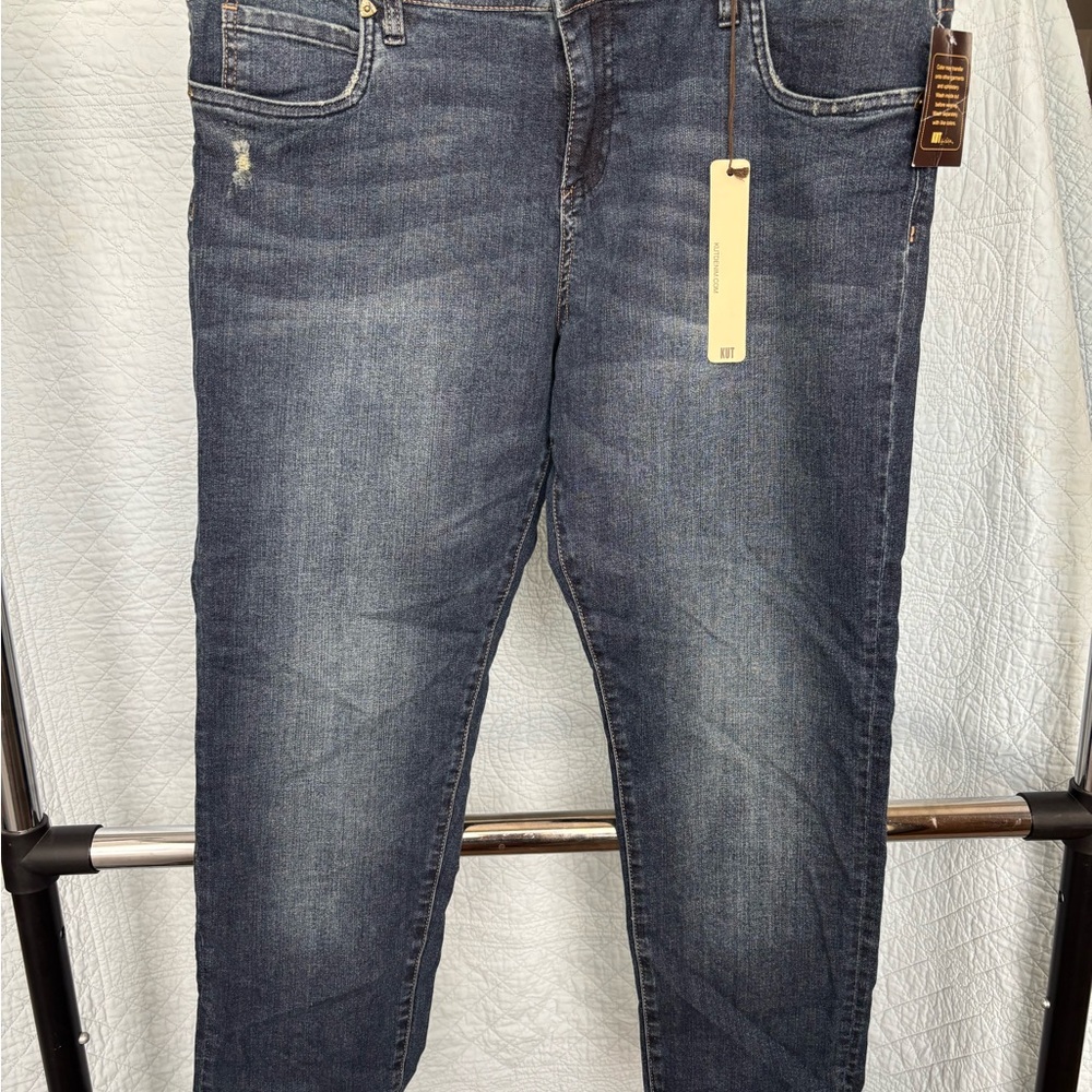 Kut from the Kloth Dark Wash Ankle Jeans